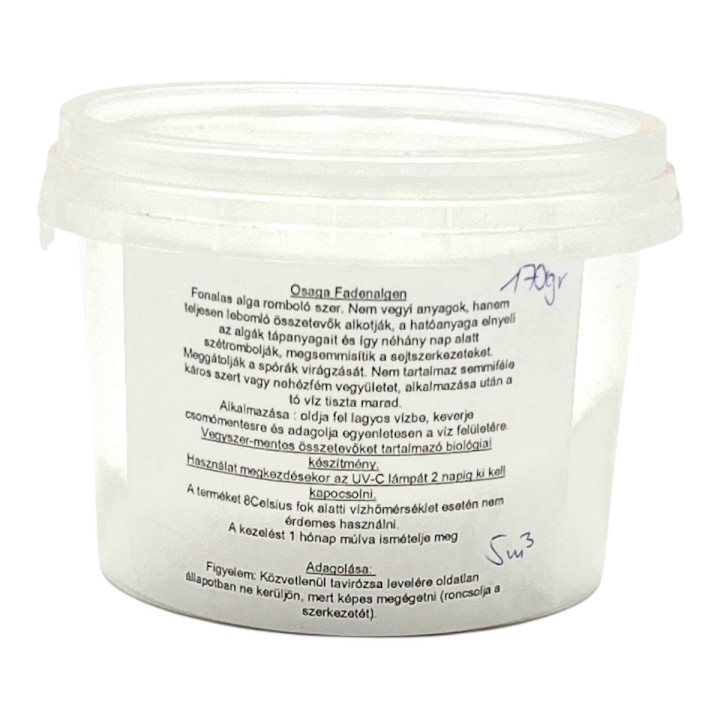 Osaga fonalas algairtó és tófertőtlenítő 170g/5m3 vízhez