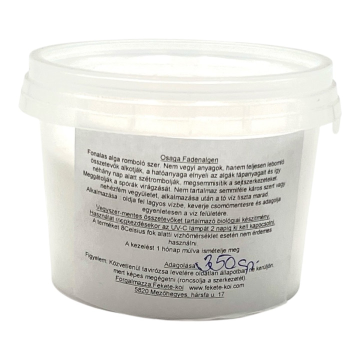 Osaga fonalas algairtó és tófertőtlenítő 350g/10m3 vízhez