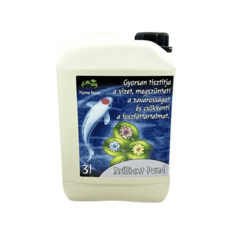 Home Pond Brilliant Pond 3L víz zavarosság és foszfát csökkentő