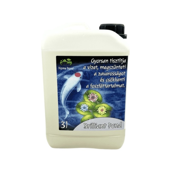 Home Pond Brilliant Pond 3L víz zavarosság és foszfát csökkentő
