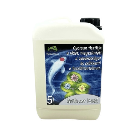 Home Pond Brilliant Pond 5L víz zavarosság és foszfát csökkentő