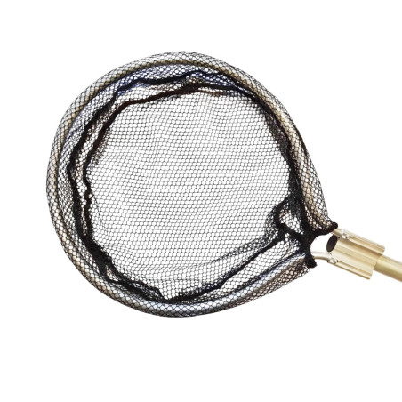 Merítőháló 60cm-es nyéllel, 35cm kerek fej