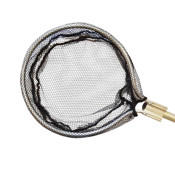 Merítőháló 60cm-es nyéllel, 35cm kerek fej