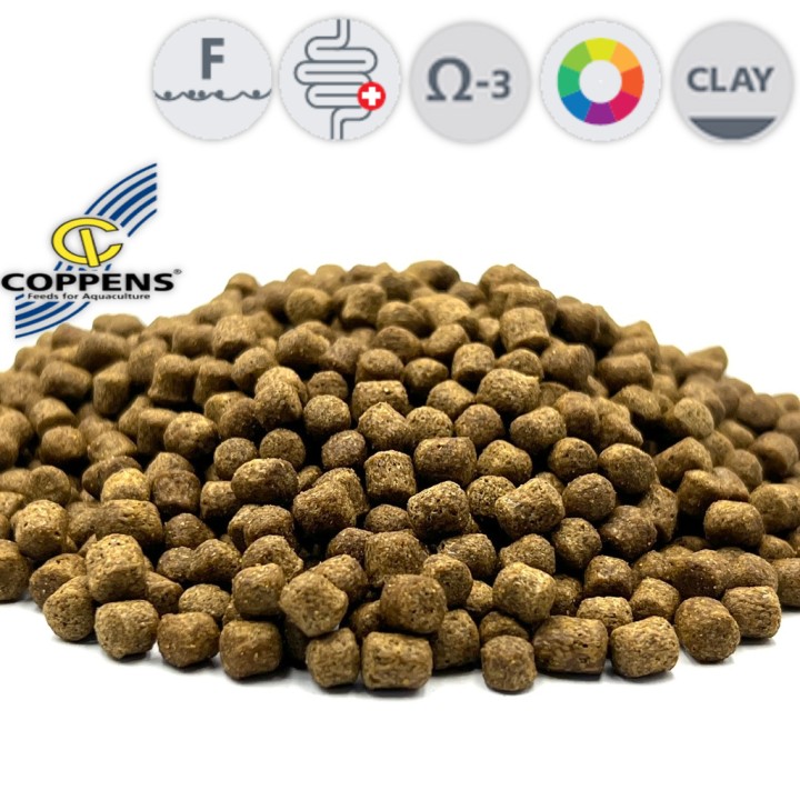 Coppens Orange növendék koi táp 6 mm ( 1 kg )
