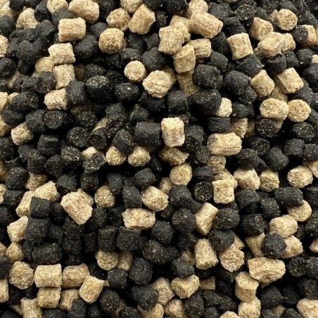 Tavi süllyedős haltáp mix 3 mm  (fekete-barna ) ( 2 kg )