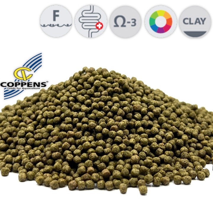 Coppens Spirulina koi haltáp 3 mm ( 2 kg )