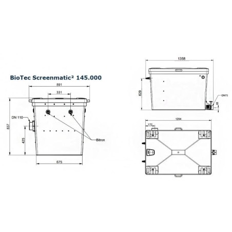 Oase BioTec2 ScreenMatic 145000 kerti tó szűrő