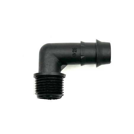 Könyök bordás menetes 20 x 1/2 km