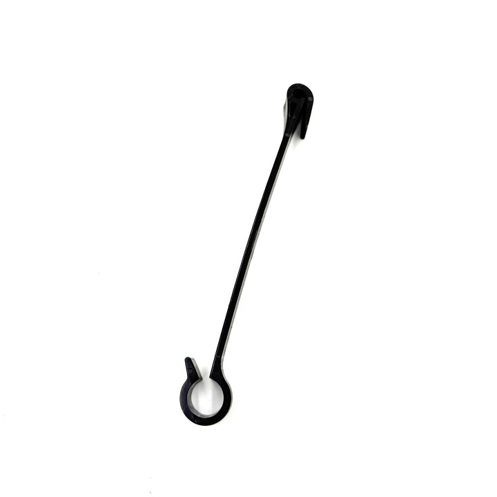 Hosszú kordon akasztó DN20 csepegtető csőhöz akasztó kampó- széles