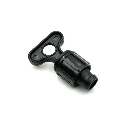 Csepegtető szalag záró 22mm (Szorítógyűrűs) SS