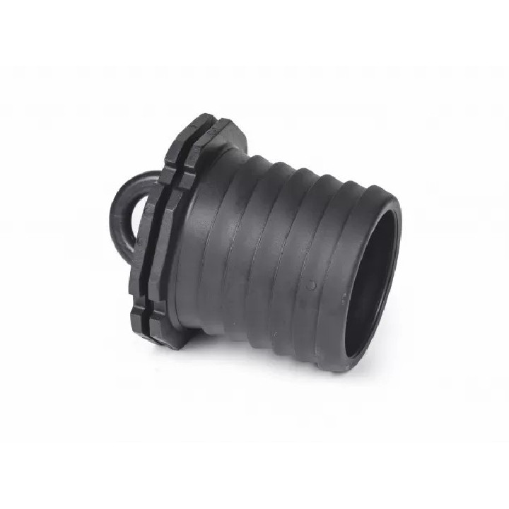 Lay flat ( tűzoltó tömlő ) végzáró dugó 65 2,5" (fekete)