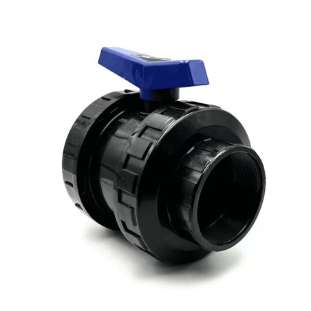 Műanyag betétes műanyag hollanderes golyóscsap K2F 3" BB