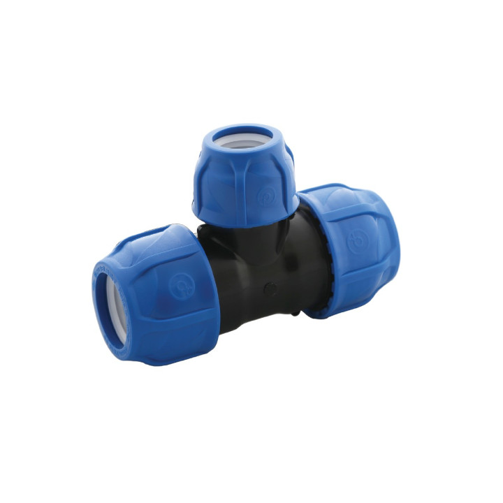 KPE szűkített T idom 63-32-63mm