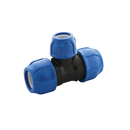 KPE szűkített T idom 110-75-110mm