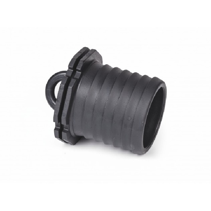 Layflat ( tűzoltó tömlő ) végzáró dugó 110 4" (fekete)