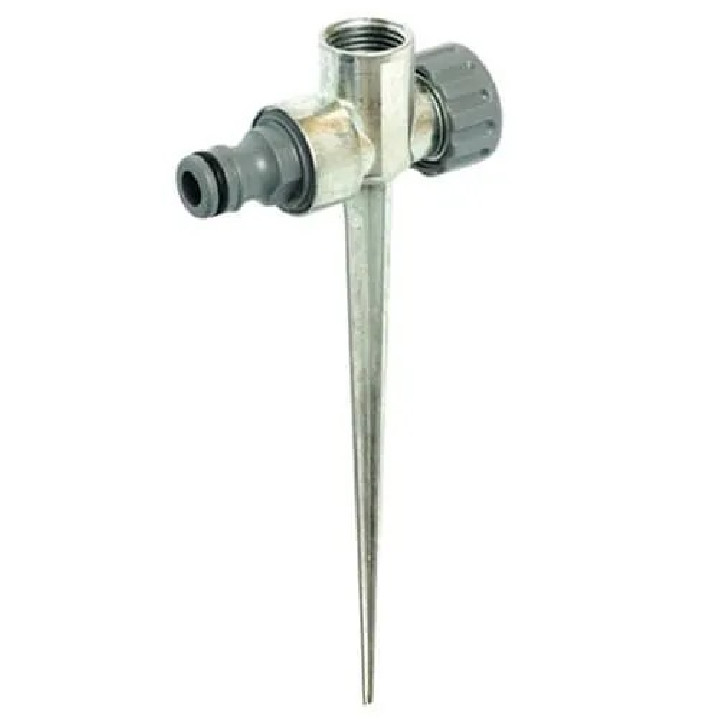 Leszúrótüske fém háromutas 1/2"Bm x 1/2R x 3/4Km