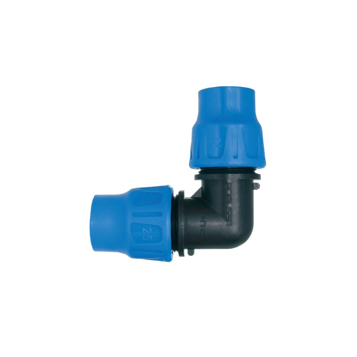 Könyök 20 tok x tok 6 bar pe,lpe csövekhez (PO)