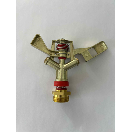 Réz kalapácsos szórófej 360 1/2"KM