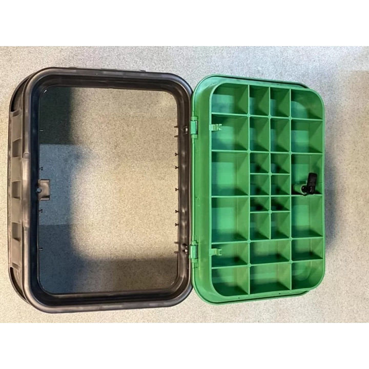 Jumbo szelepakna zárható tetővel (T)