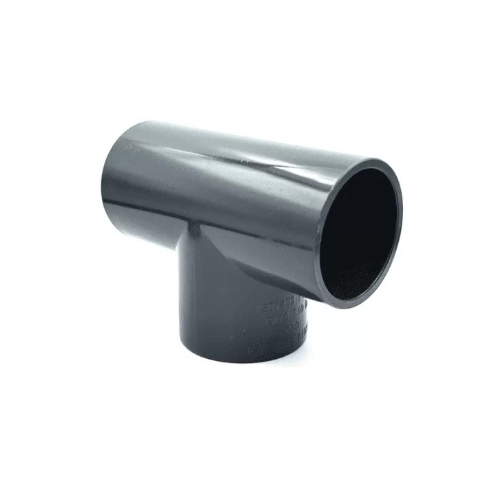 PVC ragasztható T idom DN50