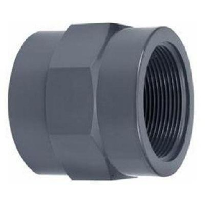 PVC belső menetes toldás 40 mm x 1 1/4" BM