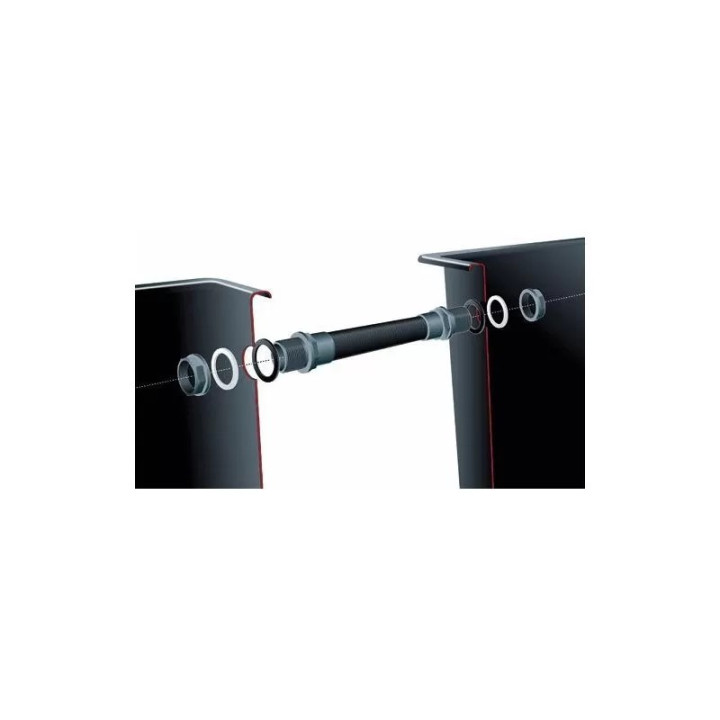 PVC tartály szerelvény 40mm x 1 1/4" BM