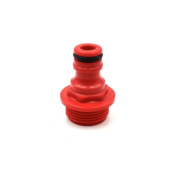 Műanyag gyors csatlakozós vég 1/2"R 1/2"KM