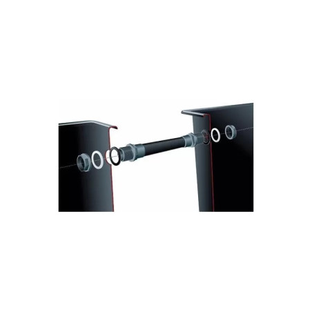 PVC tartály szerelvény 50mm x 1 1/2" BM