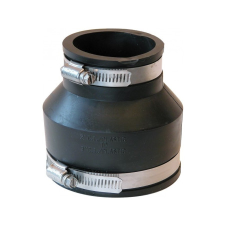 Flexibilis gumi szűkítő toldó 76x50mm(3"-1,1/2")