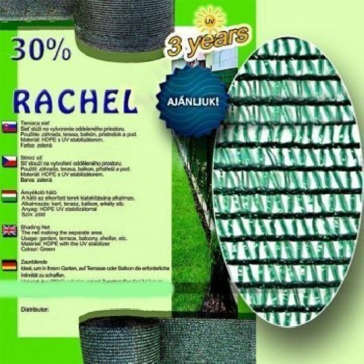 Rachel árnyékoló háló30 3 x 50 m 30% / 28482