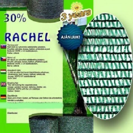 Rachel árnyékoló háló30 9 x 50 m 30% / 28492