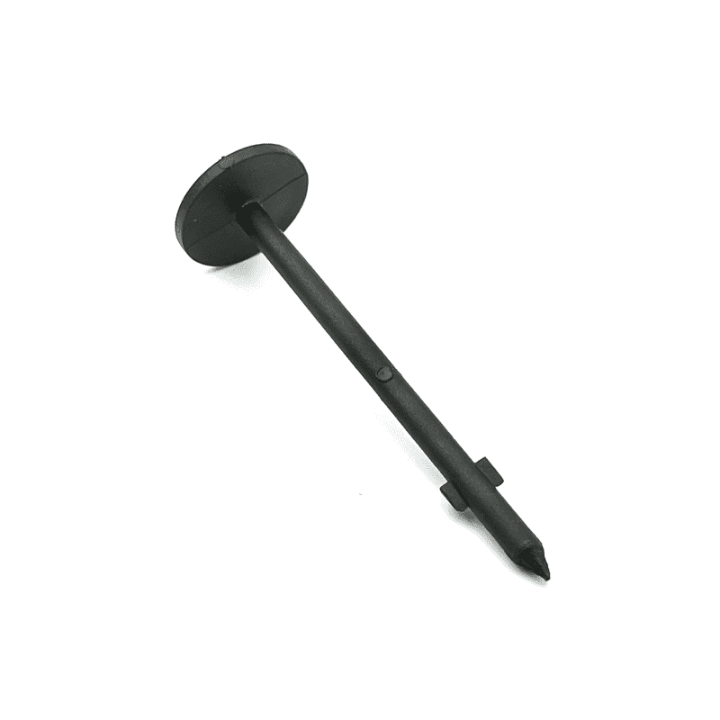 Agroszövet, geotextília, vakondháló rögzítő / leszúró tüske 10 cm / db