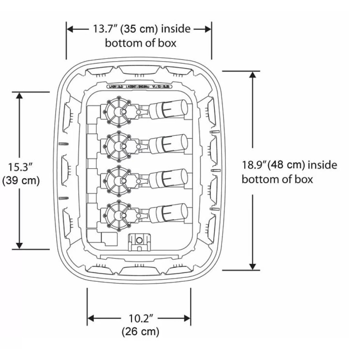 Rain Bird Erősített Standard akna
