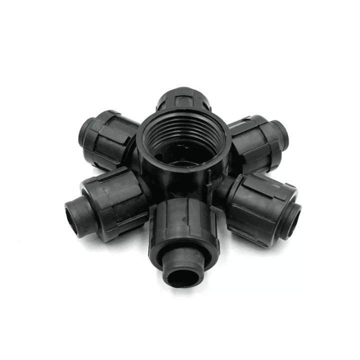 Csepegtető szalag elosztó 6-os 17 x 1" BM PP