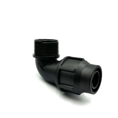 Variálható menetes könyök idom 32x1/2"KM PP