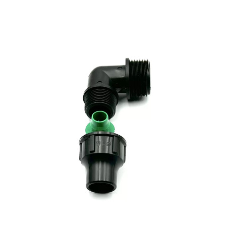 Prémium Variálható menetes könyök idom 16x1"KM