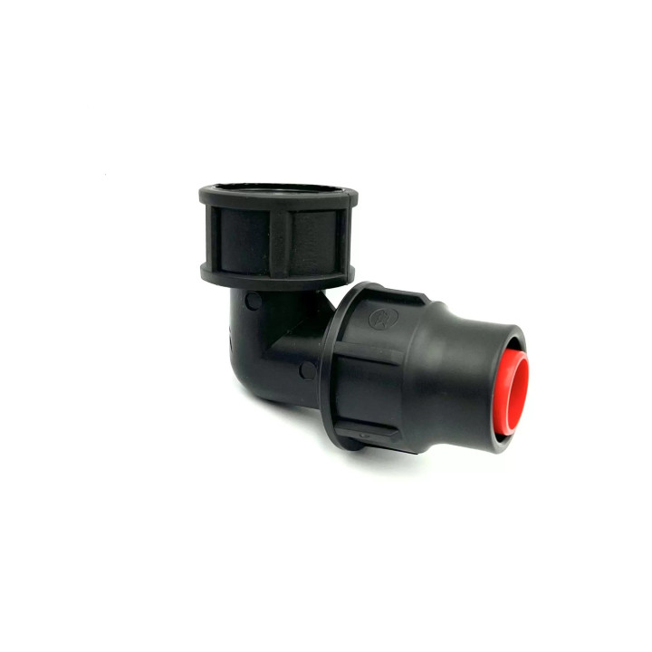 Variálható menetes könyök idom 25x1/2"BM PP