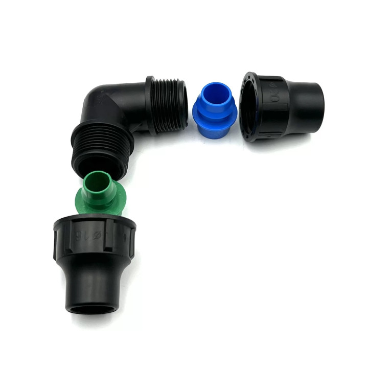 Prémium Variálható menetes könyök 16x20