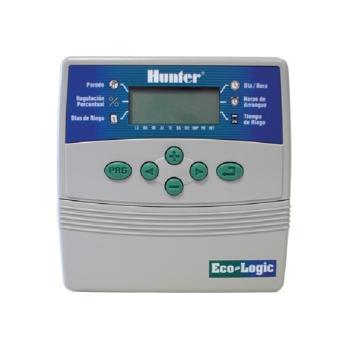 Hunter Eco Logic öntöző vezérlő automat 6 zónás beltéri
