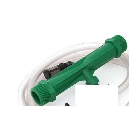 Prémium Venturi felszívó 3/4" , 30-98l/h szűrővel szab.nélkül(PP)