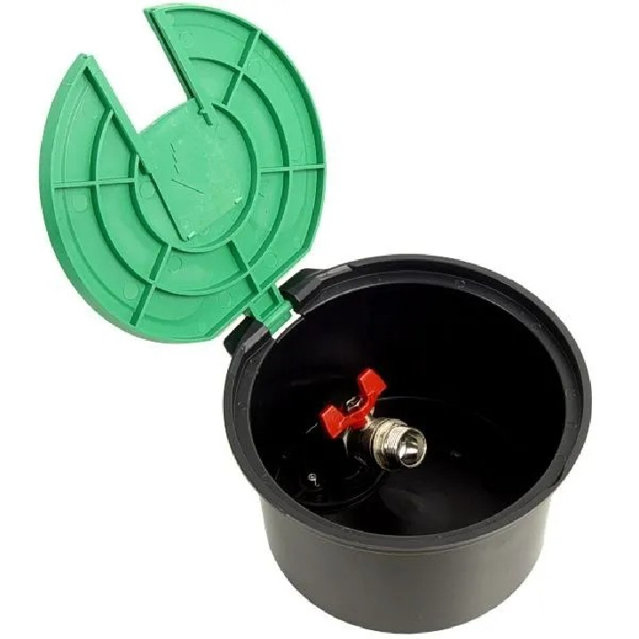 Prémium fedeles doboz 3/4" acél csappal PO