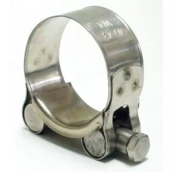 W4 Nagynyomású rozsdamentes acélbilincs 36-39mm