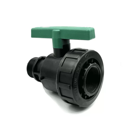 Prémium műanyag golyóscsap 6/4",KB