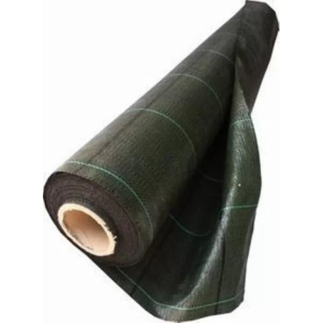 Agroszövet Fekete PPHA 120 g/m2/ 1 m x 25 fm (csíkos)