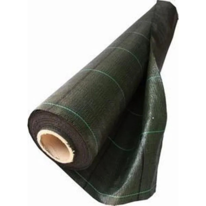 Agroszövet Fekete PPHA 120 g/m2/ 4,2 m x 100 fm/420m2 (csíkos)