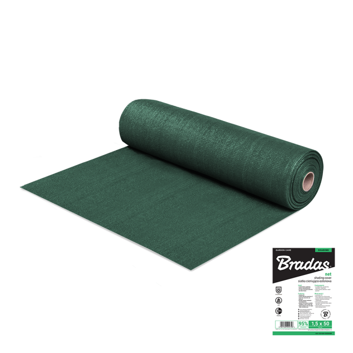 Belátásgátló, szélfogó és árnyékoló háló MEDIUMTEX 160 2 m x 25 m 95%