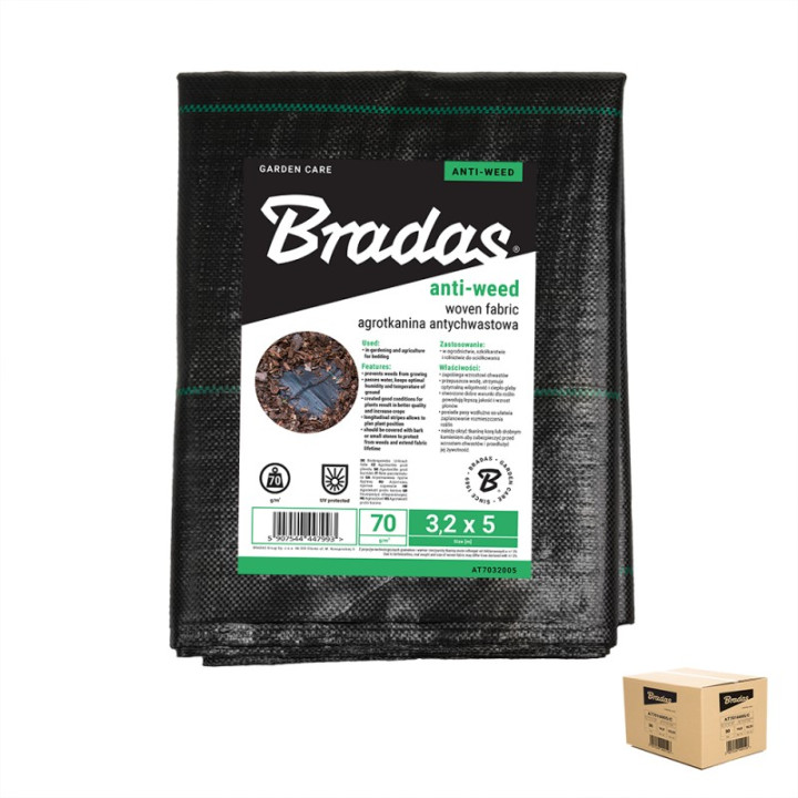 Agroszövet Fekete PPHA 70 g/m2 0,6 x 15m