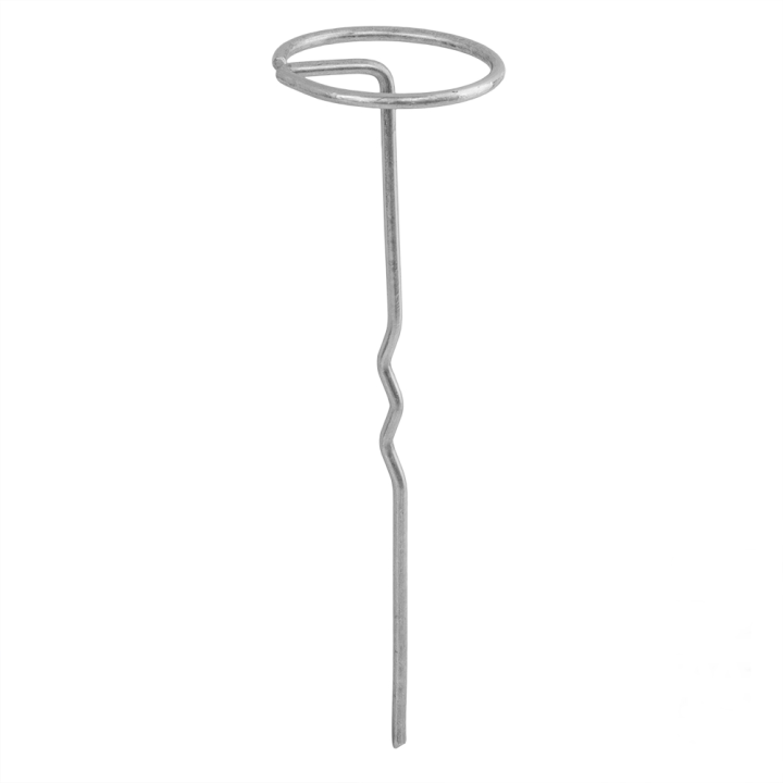 Fém leszúró, rögzítő tüske G alakú 6/20 cm