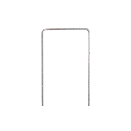 Fém leszúró, rögzítő tüske U alakú 7/20 cm