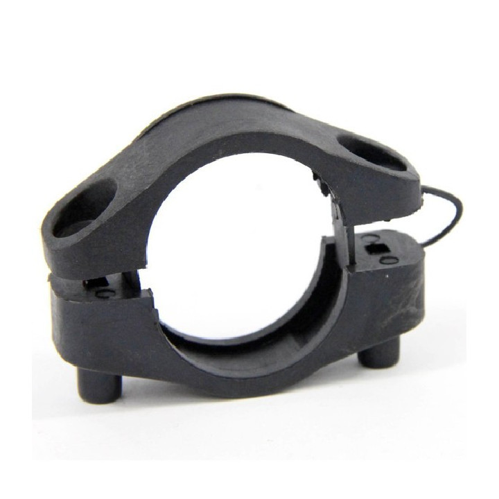 Műanyag csőbilincs 38mm bordás,spirál tömlőkhöz